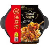 海底捞红烧牛肉方便米饭272g