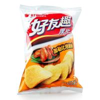 好丽友(Orion) 薯片 好友趣 加勒比烤翅味(75g+15g)/袋(休闲零食) 新老包装交替发货中