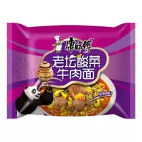 康师傅酸菜牛肉袋面114g