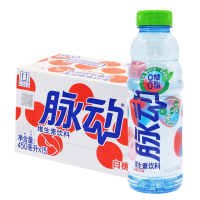 脉动白桃口味0糖0脂维生素饮料450ml