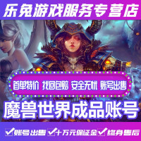 魔兽世界经典怀旧服/正式服/60级满级高端成品账号