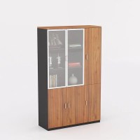五环一诺三门文件柜铝合金门书柜现代简约资料柜YLB-1242规格1200*400*2000
