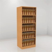 五环一诺双面书架木质书架展示柜YL-1150规格800*580*2000