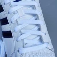 迪鲁奥(DILUAO)品牌和其盛运动鞋带适配史密斯男女鞋绳小白鞋纯白色扁平纯棉鞋带(4双装)舒适悦舒锐老人鞋和其盛