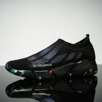 迪鲁奥(DILUAO)秋季新款单鞋情侣潮流飞织鞋女休闲韩版运动男鞋女鞋舒适悦舒锐老人鞋