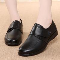 旺奈(WANGNAI)妈妈鞋真皮软底中老年大码女鞋防滑奶奶鞋中年妇女皮鞋深口老人单鞋加肥加宽大号平底