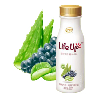 伊利life up葡萄芦荟味酸奶260g