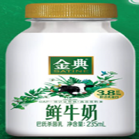 伊利金典0脂肪鲜牛奶235ml