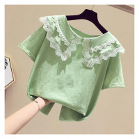 女童T恤短袖2021夏装洋气小女孩潮童装夏季半袖韩版儿童上衣恋泽芯