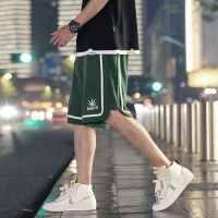 潮流运动短裤ins男宽松大码休闲裤夏季学生外穿薄款五分裤中裤子恋泽芯