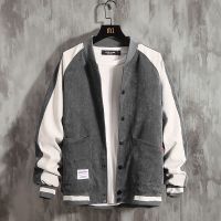 恋泽芯男士秋季韩版潮流牛仔外套休闲夹克春秋学生棒球衣服潮牌工装男装