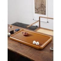 电木茶盘德国家用套装简约功夫茶具实木茶海电胶木大小号排水茶台