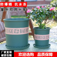 塑料花盆批发特价清仓阳台多肉绿萝盆栽月季花盆特大号树脂加仑盆