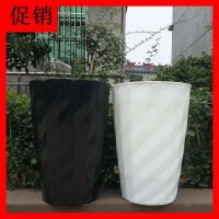 特大仿陶瓷高筒圆型塑料树脂地面大型绿植盆栽客厅桌面家用大花盆