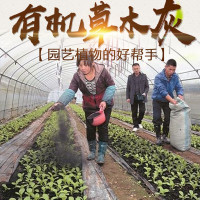 草木灰肥料大包装 盆栽通用型家用农用磷钾肥养花驱虫肥 农家草木灰5斤