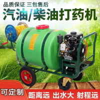 柴油高压汽油动力打药机养殖消毒喷雾器果树农药喷洒机手推车农用