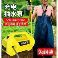 充电式抽水泵浇菜神器机电动自吸家用小型户外农用菜地淋浇地灌溉