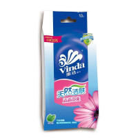 维达 湿巾 清新舒爽10片