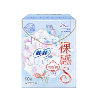 苏菲(SOFY)裸感S贵族系列夜用卫生巾290mm 10片