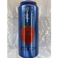 初饮复合草莓汁果肉饮品500g