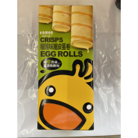 Y. 咔啰卡曼榴莲味脆皮蛋卷100g(新)