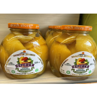 Y.俄罗斯黄桃罐头580g