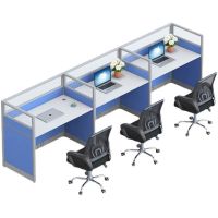 E字型双人工位2400*600mm