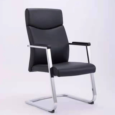 美沐芯品办公椅椅子西皮多色任选不锈架,进口西皮