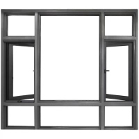 美沐芯品(MEIMUXINPIN)塑铝塑钢窗外框XP-CWK181简约现代