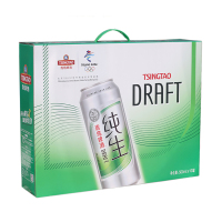 听装大纯生啤酒礼盒10*500ml