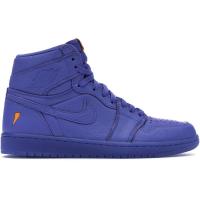 官方正品 耐克/Nike Jordan 1男士新款运动休闲鞋 拉什紫 舒适缓震篮球鞋男AJ5997-555