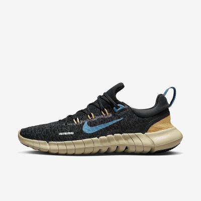 耐克(NIKE)Free Run 5.0运动休闲跑步鞋女款 时尚简约 舒适轻便 全球购CZ1891-002