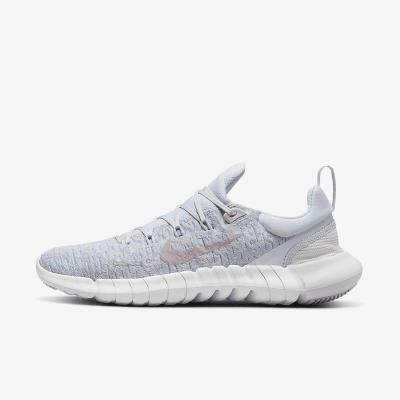 耐克(NIKE)Free Run 5.0运动休闲跑步鞋女款 时尚简约 透气耐磨 全球购CZ1891-002