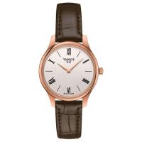 天梭(TISSOT)女表Tradition 经典时尚女士石英手表 T0632093603800