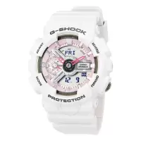 卡西欧(CASIO) G-Shock 时尚百搭防水女士石英手表GMAS110MP-7A