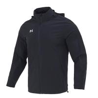 海外专柜正品 安德玛Under Armour 弹力连帽运动梭织男士夹克外套 22500408-001