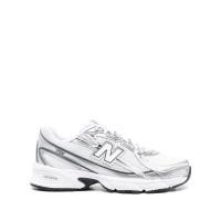 新百伦(New Balance)NEWBALANCE女士跑鞋白色网眼拼接设计系带缓