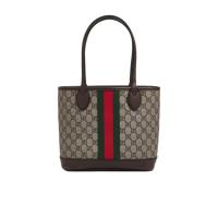 古驰(GUCCI)通用帆布手提包徽标点缀休闲百搭配件日常通勤潮品