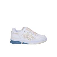 亚瑟士(ASICS)女鞋休闲运动跑步鞋百搭拼色圆头系带织物底小白鞋