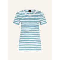 Hugo Boss女士条纹圆领T恤简约直筒设计舒适百搭