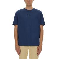 Hugo Boss棉弹力男士短袖T恤男潮流百搭舒适休闲圆领纯色