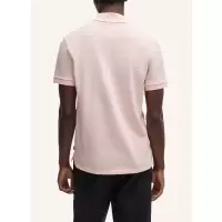 Hugo Boss男装纯色简约短袖Polo衫透气Regular版型休闲商务衬衣