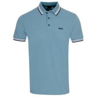 Hugo Boss男士修身透气Polo衫短袖休闲运动商务polo衫可机洗