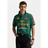 Ralph lauren修身短袖POLO衫直筒款男士简约刺绣网球绿