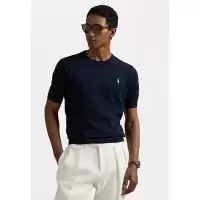 Ralph lauren圆领短袖T恤基础款简约直筒男装常规长度cm