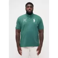 Ralph lauren男士短袖POLO衫棉质Piqu领印花休闲男装