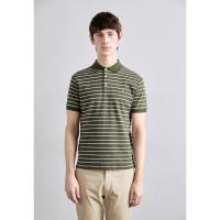 Ralph lauren精纺条纹短袖Polo衫男装简约蓝白直筒短袖