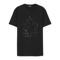 Versace奢侈品服饰男logo图案T恤 10139441A098931B000- 24新款