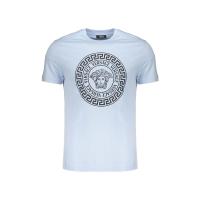 Versace男士圆领短袖T恤 简约时尚舒适透气休闲款