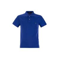Polo Ralph Lauren立体纹路透气Polo衫男短袖商务休闲polo衬衣
